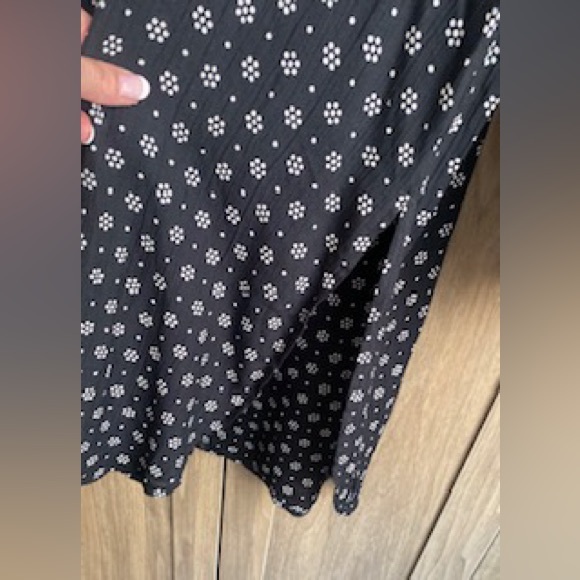 NWOT! Nipon Black & White Print Studio Duster / 16W - Picture 9 of 10